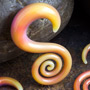 Pyrex glass mini spiral hoops (Solar passion)