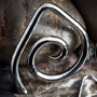 Steel Teardrop Spirals