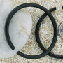 Ebony wood hoops