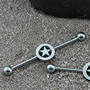 Star industrial barbell
