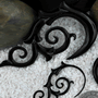 Black horn Borneo Vine design