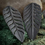 Ebony wood Philodendron design