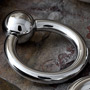 Screw ball captive ring