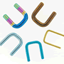 Titanium septum retainer