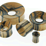 Black & white ebony Mayan eyelets