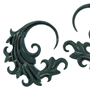 Black horn Onda design