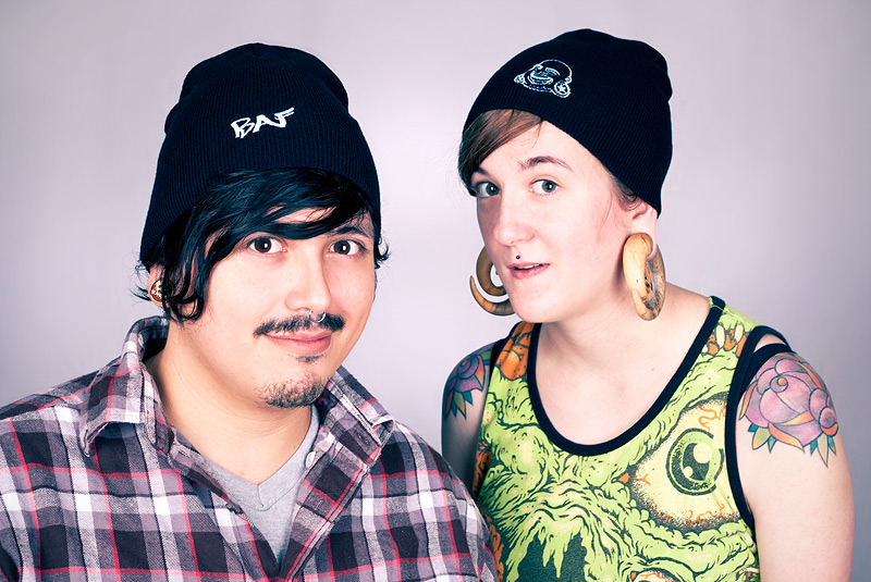 No Fold Knit Beanie (blue)