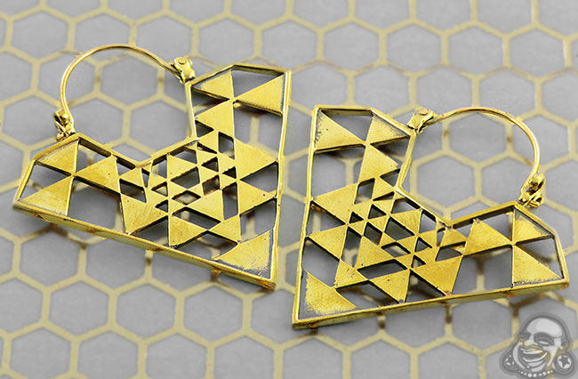 Geometric hoops Outlet