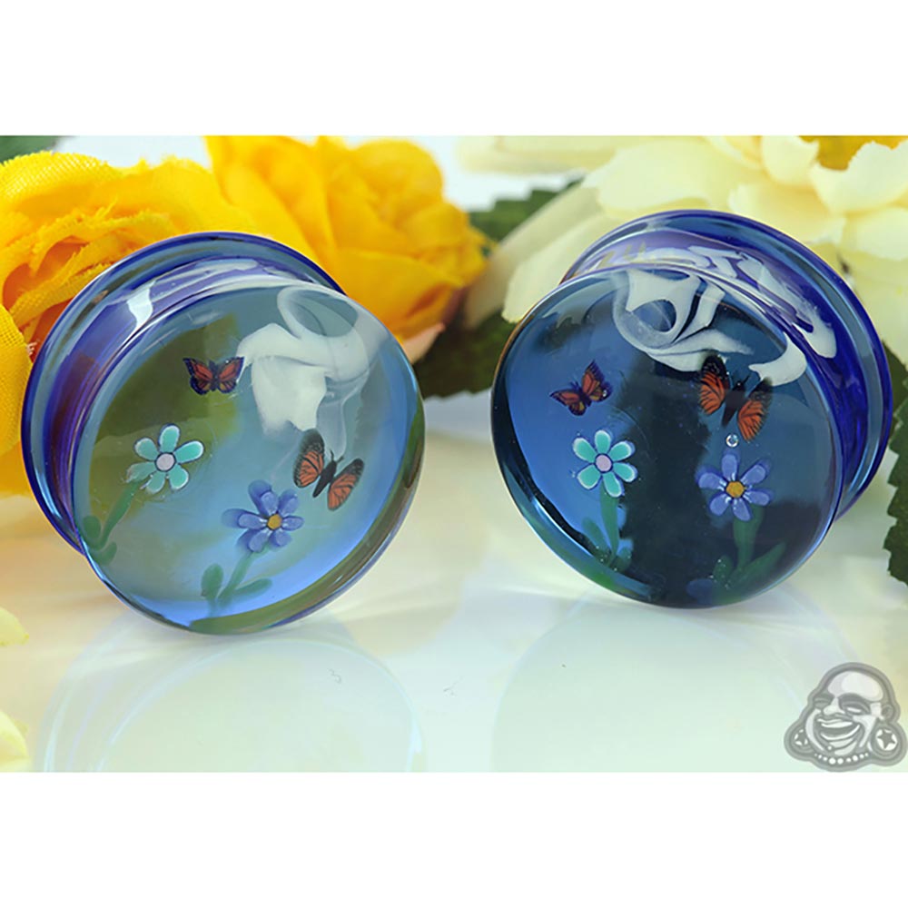 Pyrex Glass Landscape Plugs