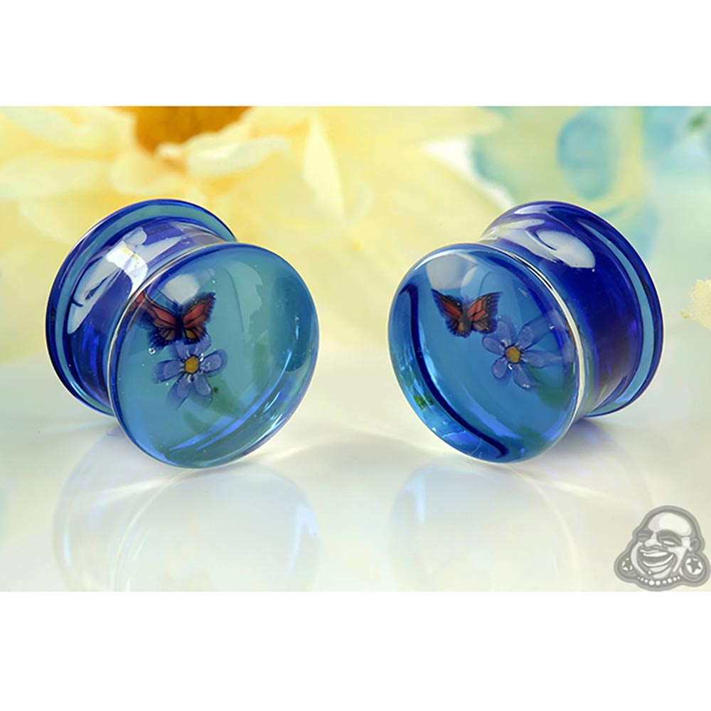 Pyrex Glass Landscape Plugs