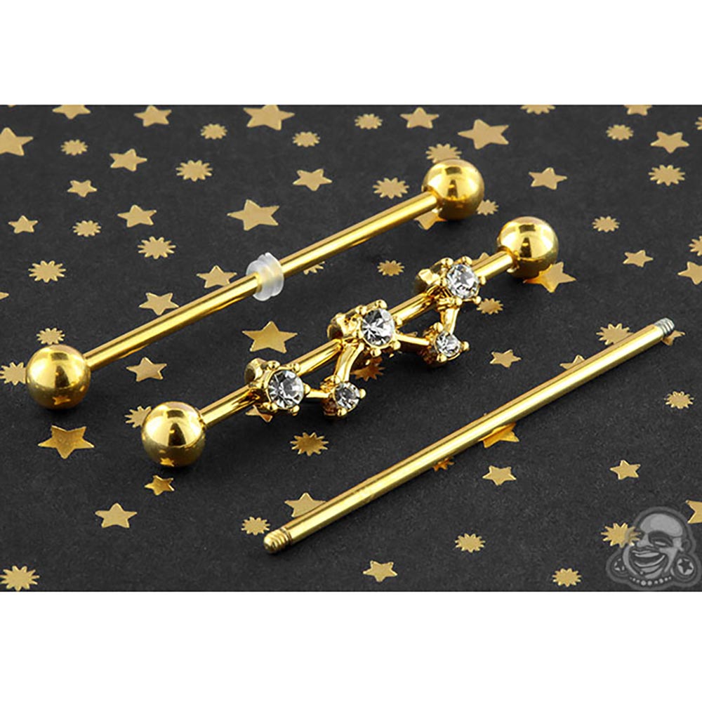 Gem Constellation Industrial Barbell Set
