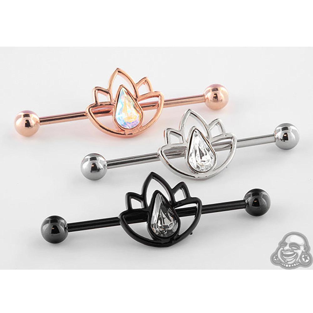 Lotus Gem Industrial Barbell Set