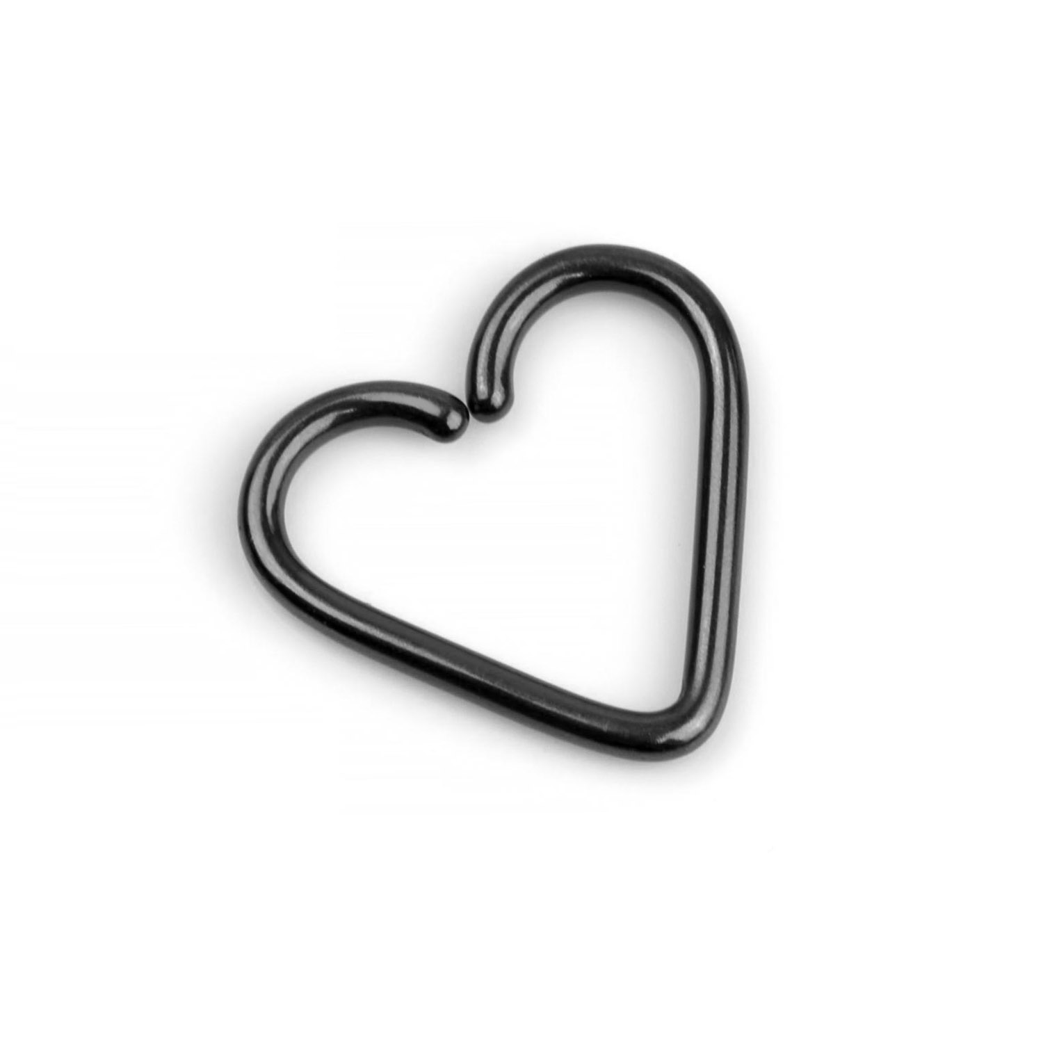 Niobium Heart Shaped Seamless Ring