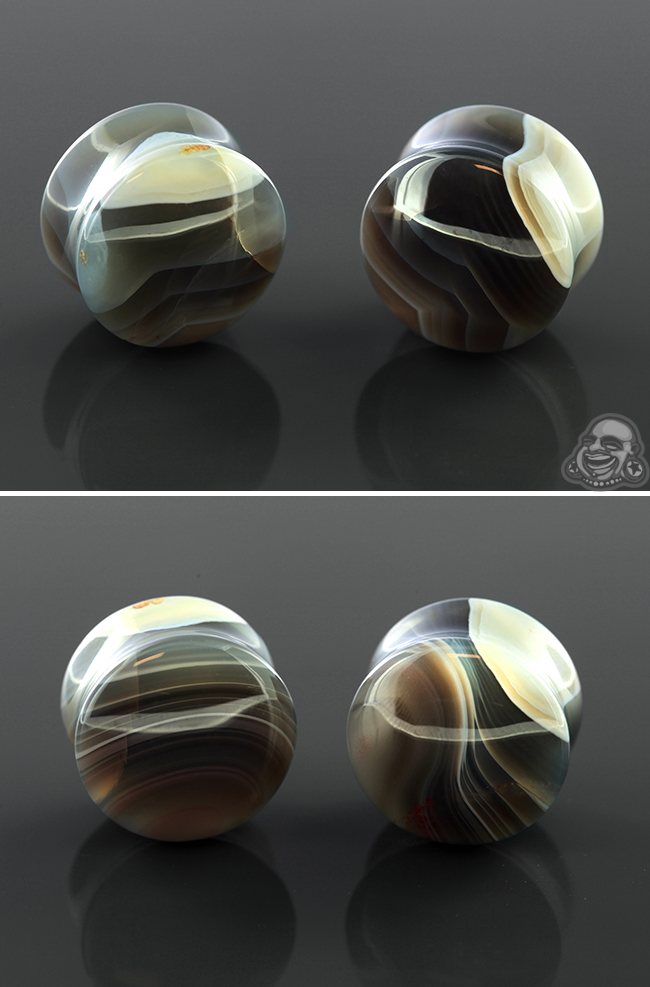 Botswana Agate Plugs