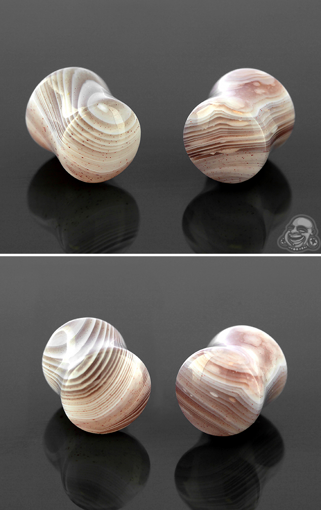Botswana Agate Plugs