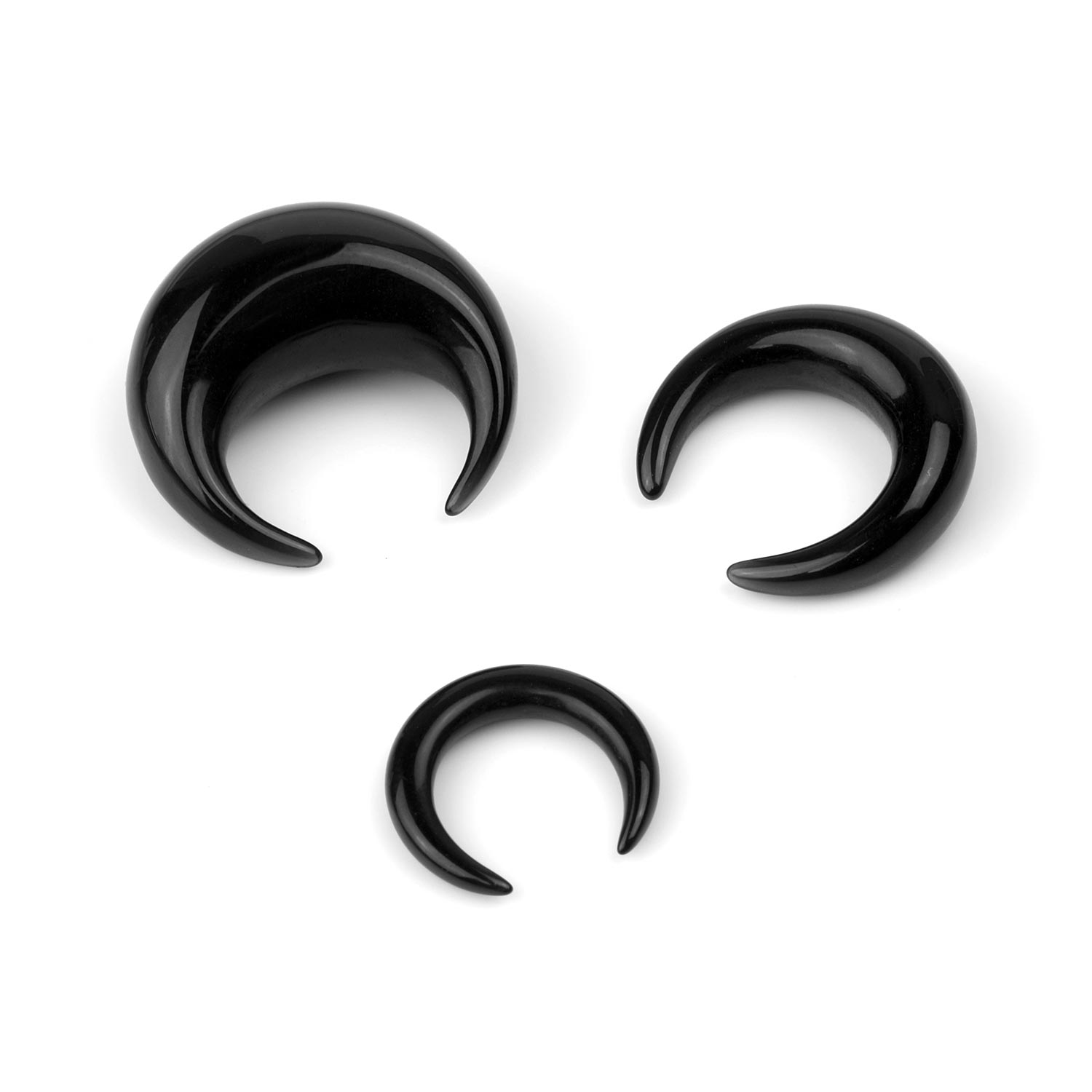 Organic Stone Pincher For Lobe And Septum Piercing