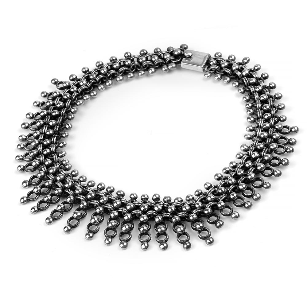 Silver Chain Link Necklace