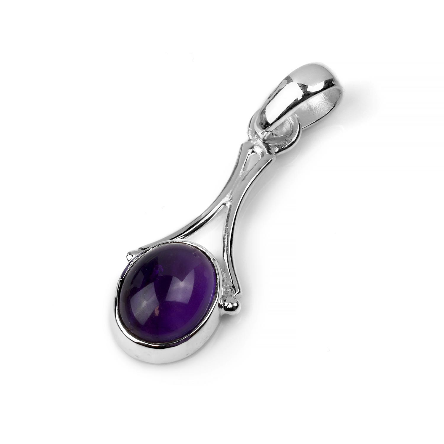 Siviners Sterling Silver Diviners Wand Pendant