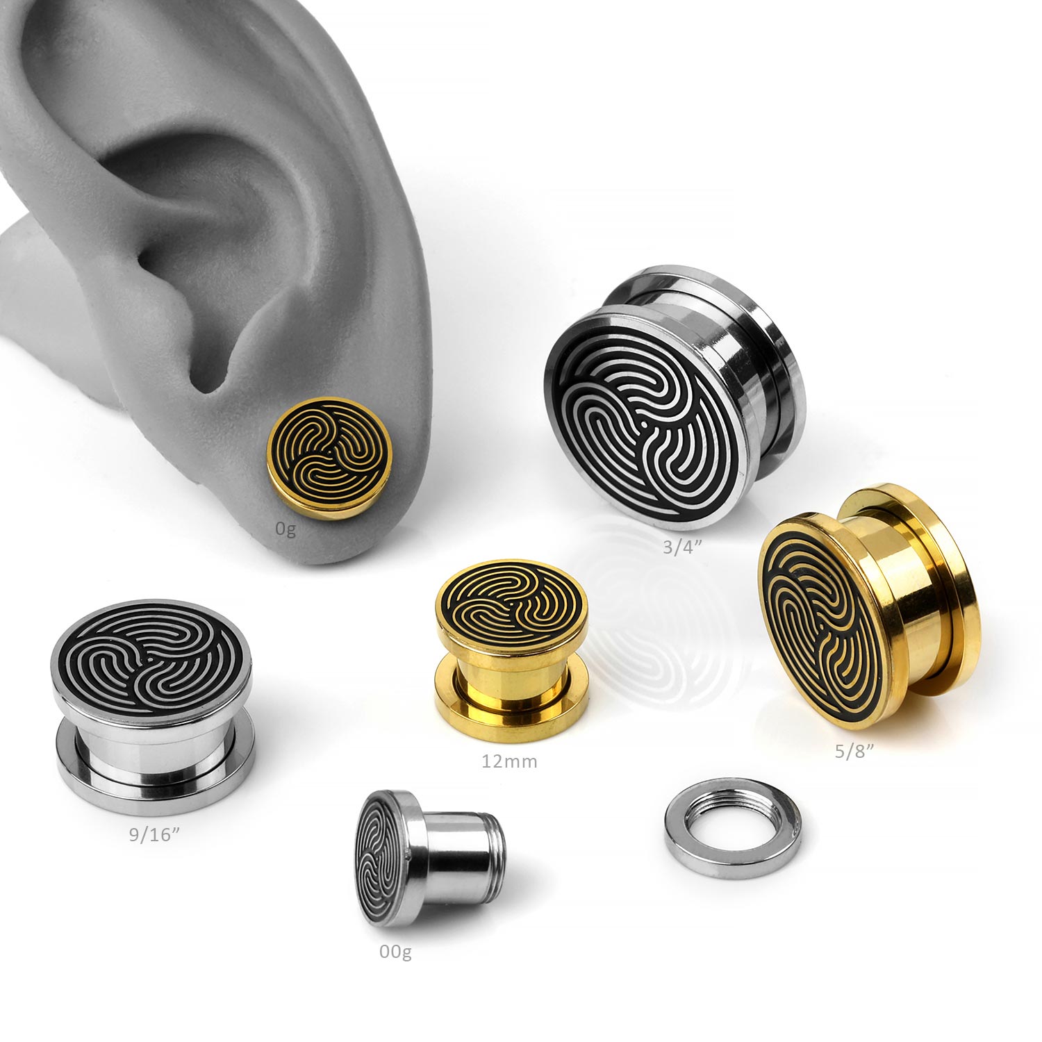 Steel Externally Threaded Cyclone Plugs