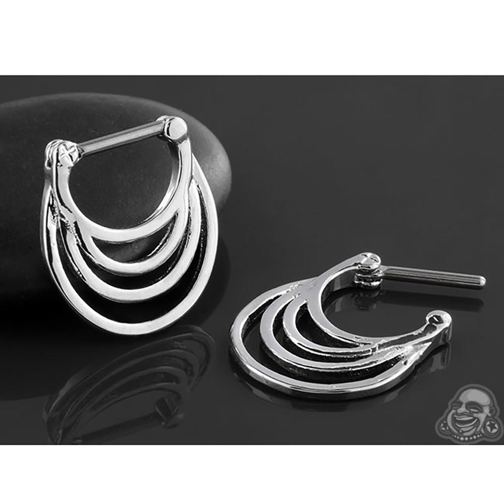 Layered Ring Clicker Ring