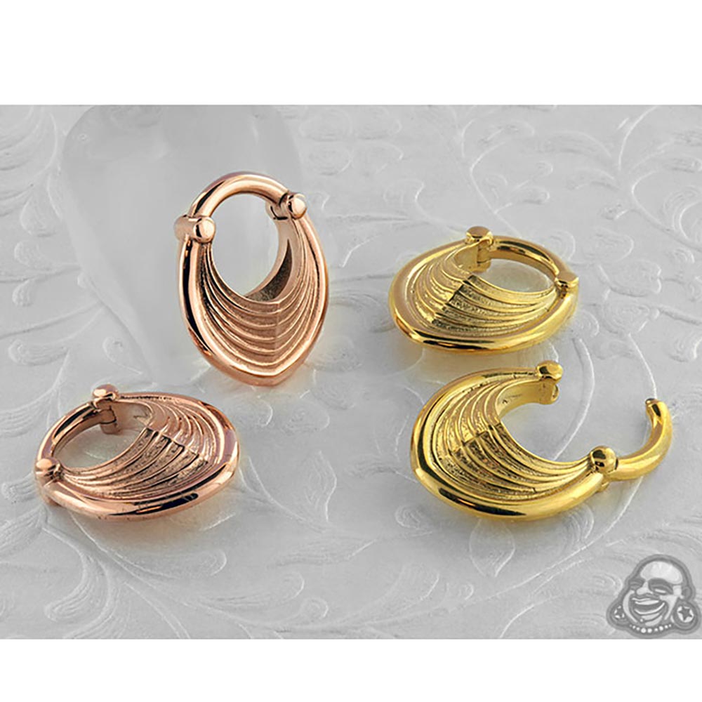 Stainless Steel Drake Hoop Hinged Clicker Weights by Tether