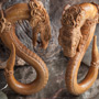 Fossilized Mammoth Snakes