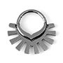 Steel Solar Aura Septum Clicker