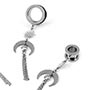 Stainless Steel Astral Chain Threaded Eyelets