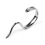 High Quality Sterling Silver Floating Lip Ring