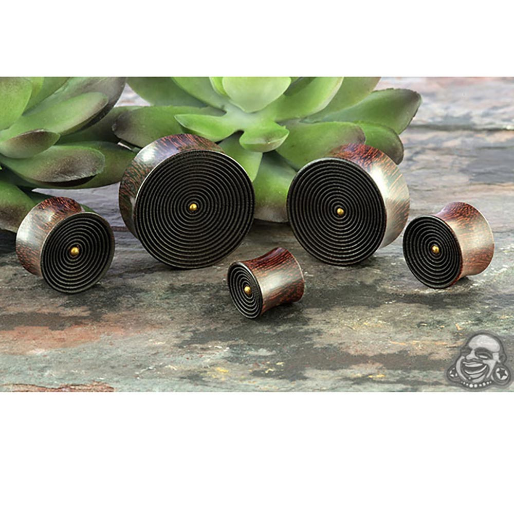 Arang Wood Circles Plugs